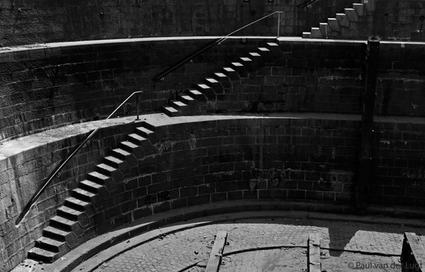 stairs in Cherbourg (France)