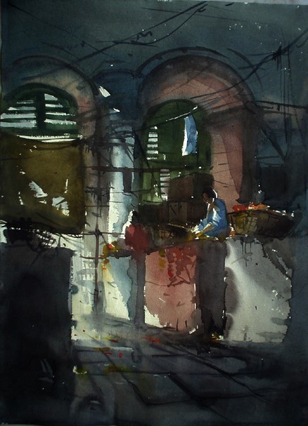 Calcutta_babughat