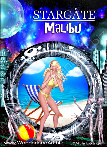 Stargate Malibu by Alicia Hollinger