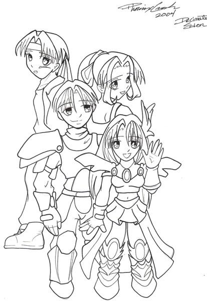 Four Adventurers