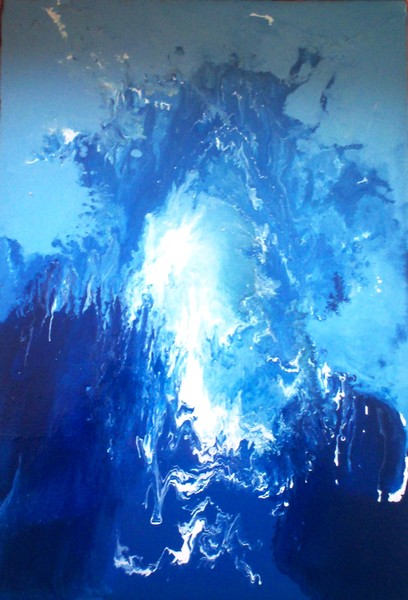 ABSTRACT BLUE
