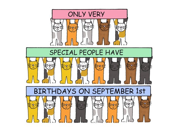 September 1st Birthdays.
