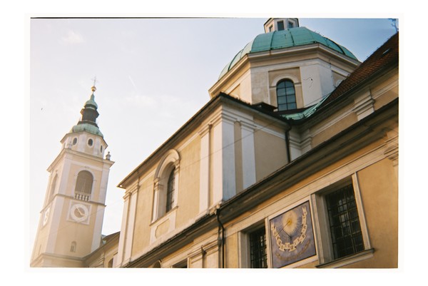 The cathedral of St. Nicholas - Ljubljana