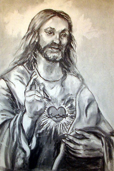 Sacred Heart Jesus Religious Art