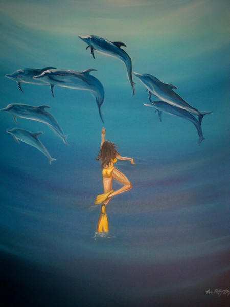 touching the dolphins tale