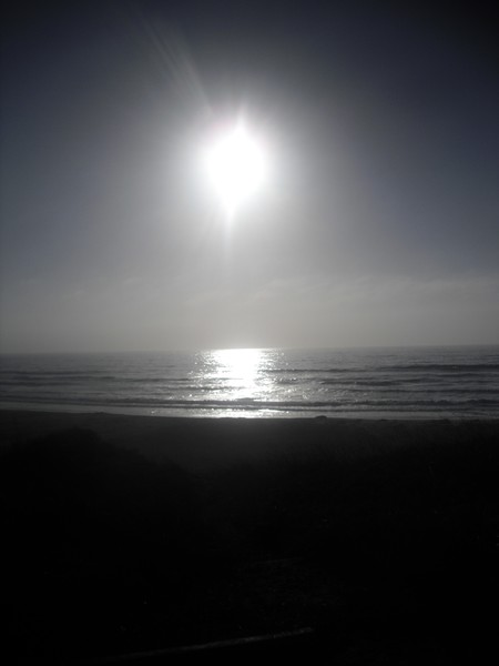  B&W Sunset in Bay 