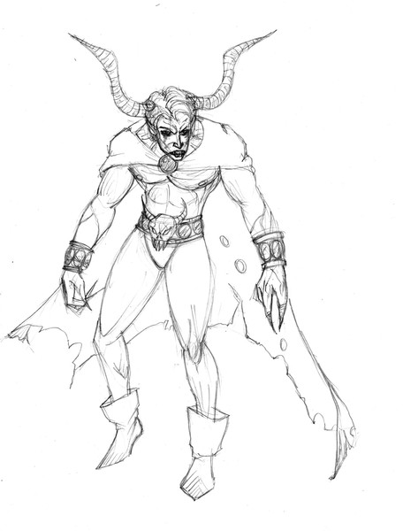 nightcrawler and demon had a son?