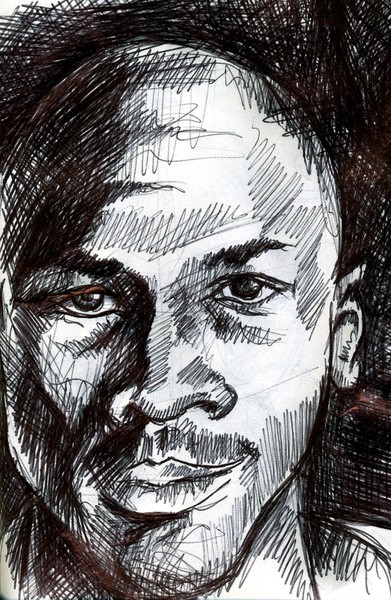 Portrait of Michael Jordan