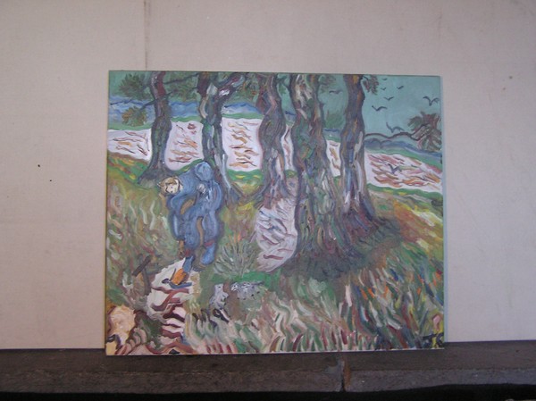 bury with dead lambs van gogh copy