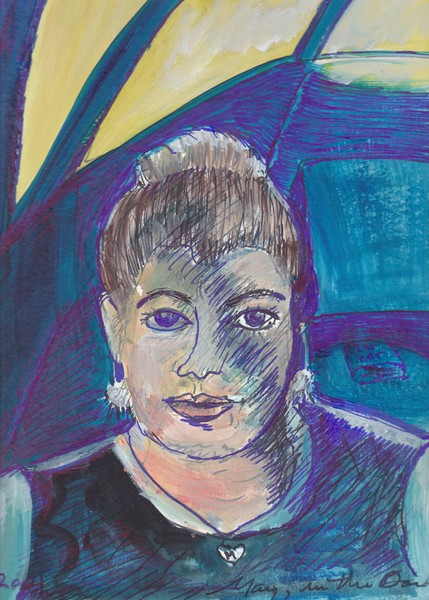 Mary In The Car