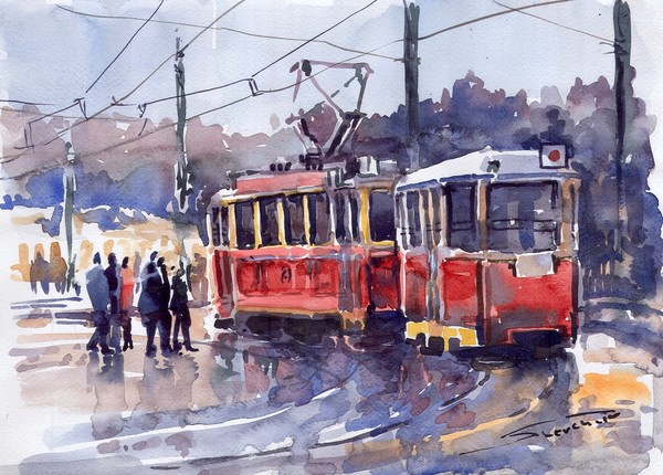 Prague Old Tram 01