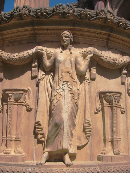 Detail, Palace of Fine Arts, San Francisco