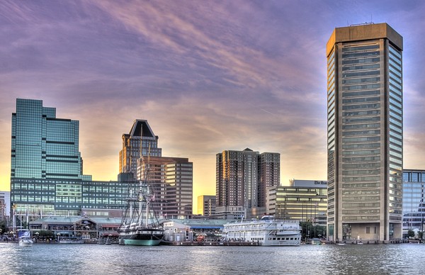Baltimore at Sunset