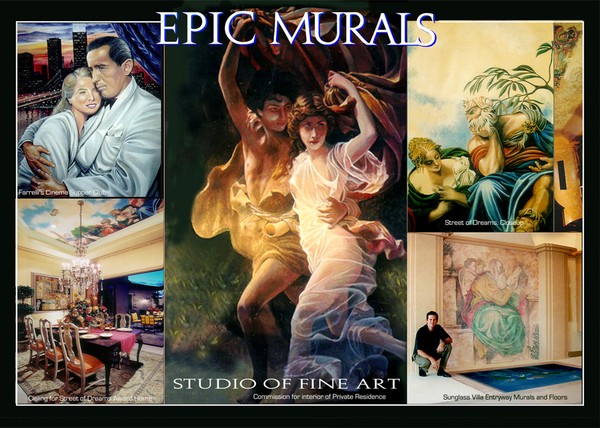 Epic Murals 2005 Postcard