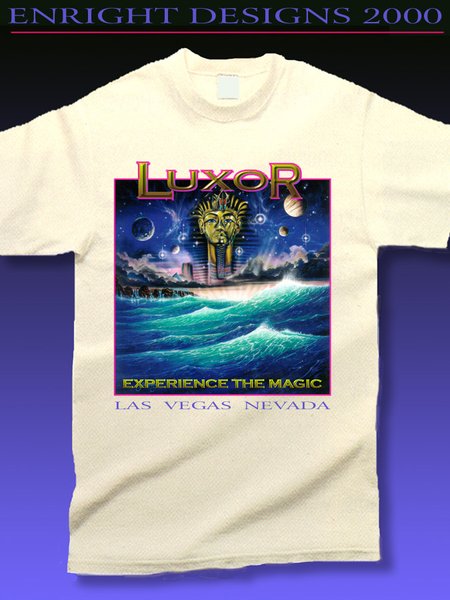 The LUXOR HOTEL.