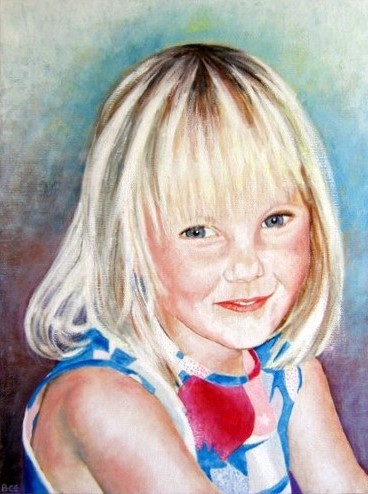 Original portrait painting