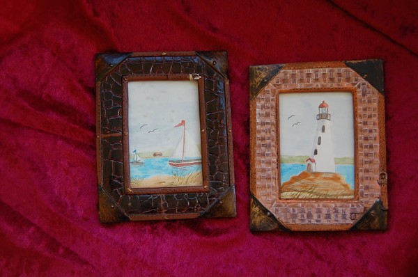 pair of little sea scapes