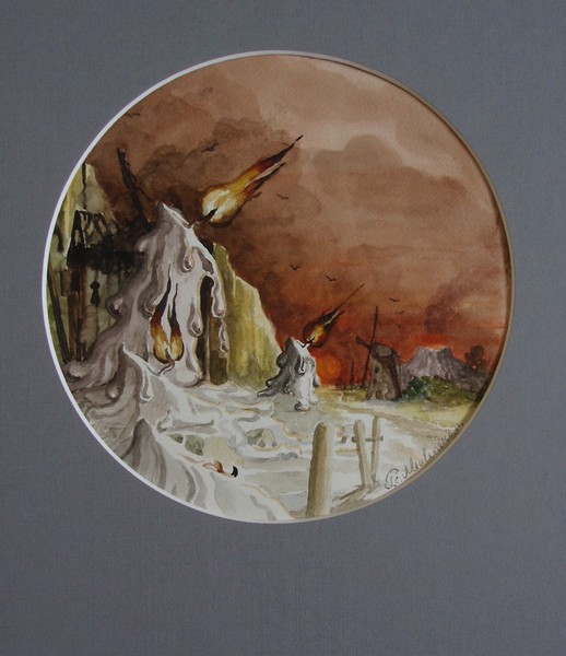 The four elements, fire.