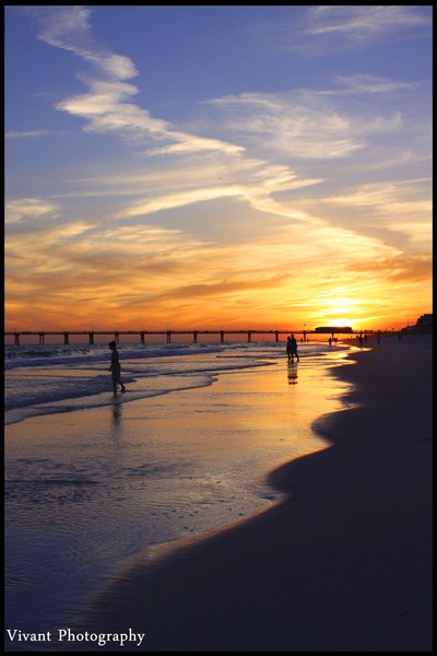beach sunset