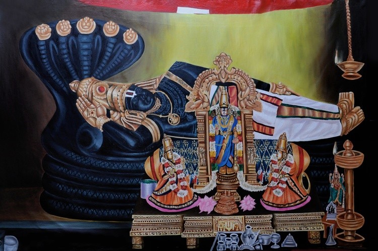 Lord Ranganathar of Sri Rangam