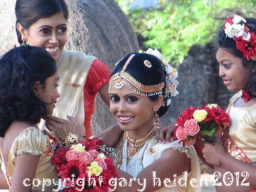 Beautiful Bride Of Wedding Party