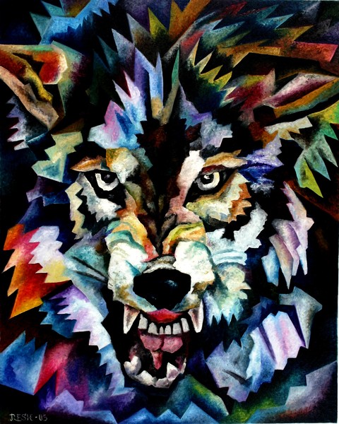 Composition--Wolf--