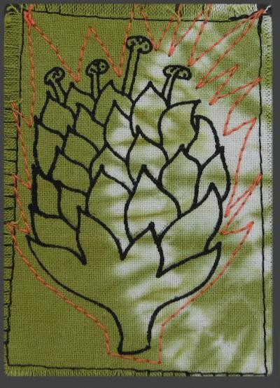 protea flower aceo by inkyspider