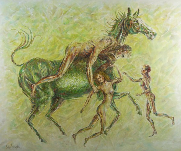 Perseus saves Andromeda