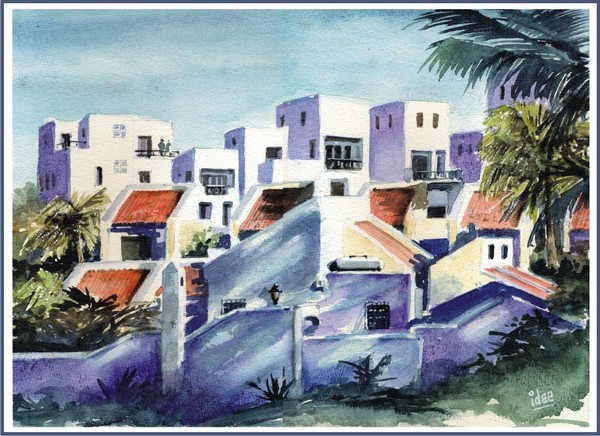Shade on holyday-houses in Tenerife 