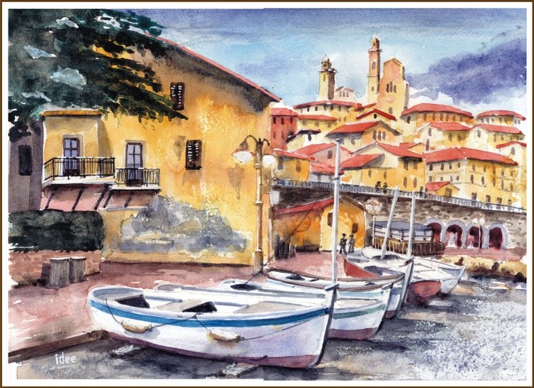 Sunset on the Adriatic Coast
