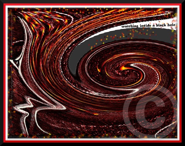 Watching inside a black hole