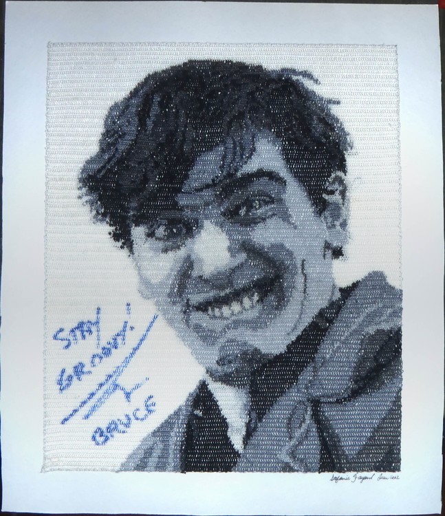 Bruce Campbell Crochet Portrait (2012)