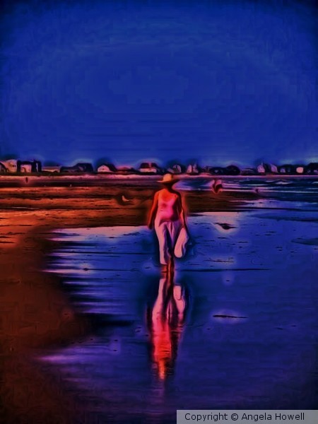 beach stroll