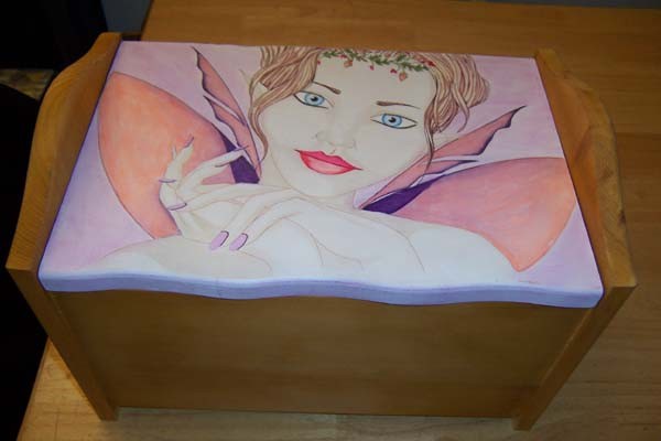 Faerie Wooden Box