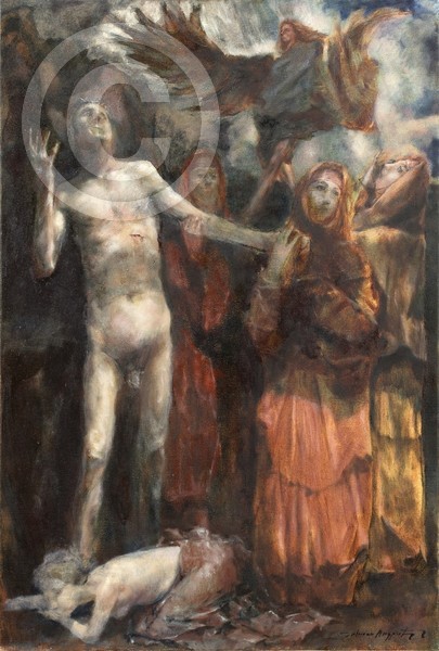 Magdalena 40x50 oil on canvas