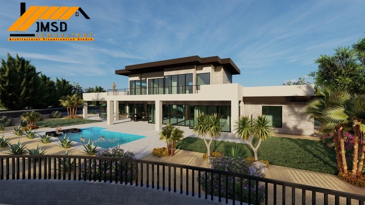 3D Exterior Rendering Services Detroit Michigan