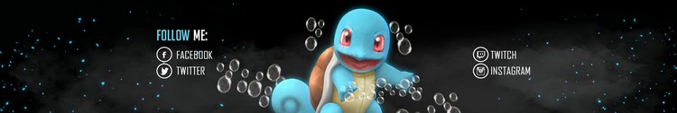 Squirtle Youtube Banner HD 2017