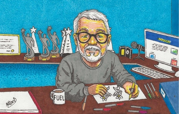 MKFlood  de  ole cartoonist