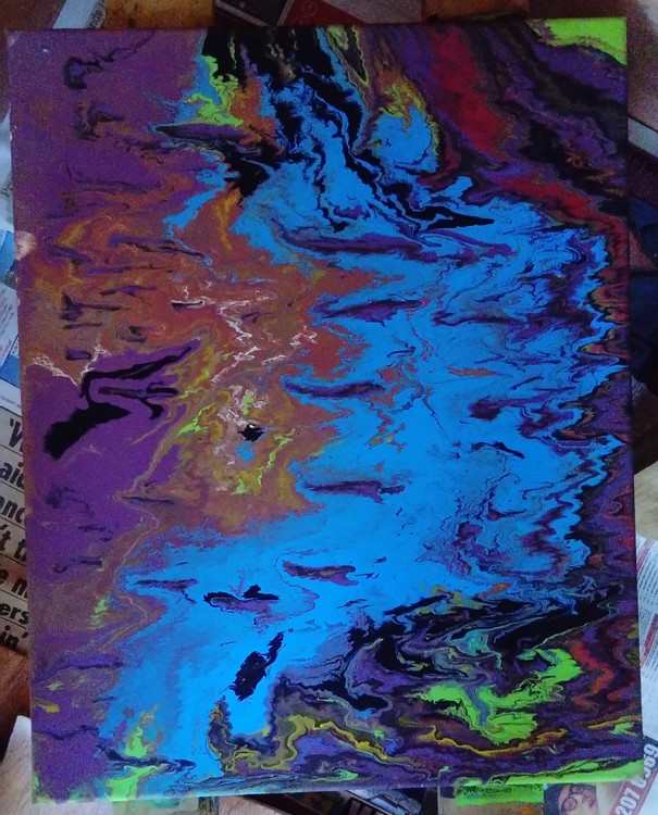 Acrylic Pour 