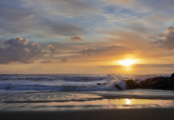 Sun Lit Splash