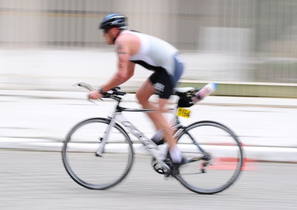 Triathlon Series: Cyclist 194