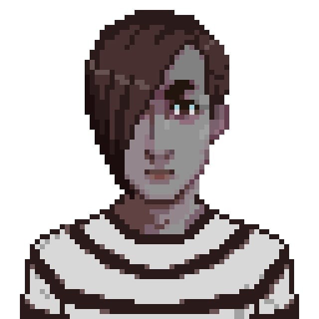 Pixel portrait