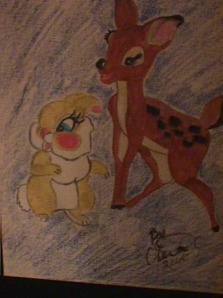 A Bambi and a Friend