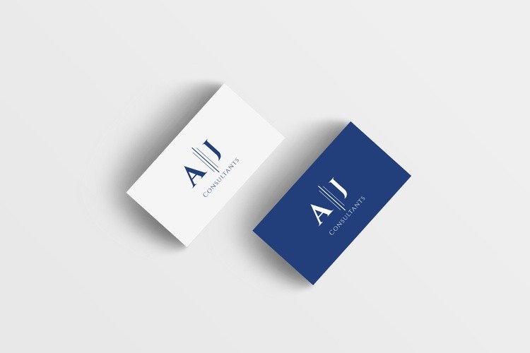 business card logo