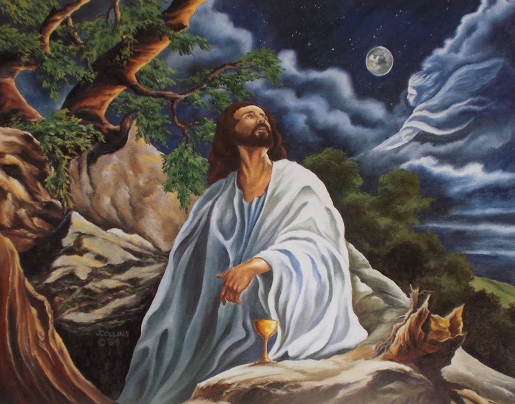 Jesus at Gethsemane