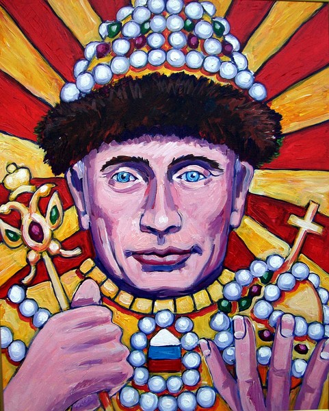 Vladimir Putin as Boris Gudonov (2008)