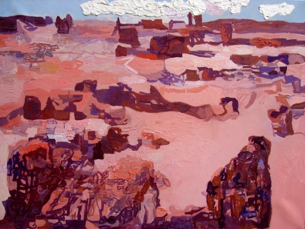  monument valley  and pink