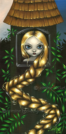 Rapunzel in the Tower