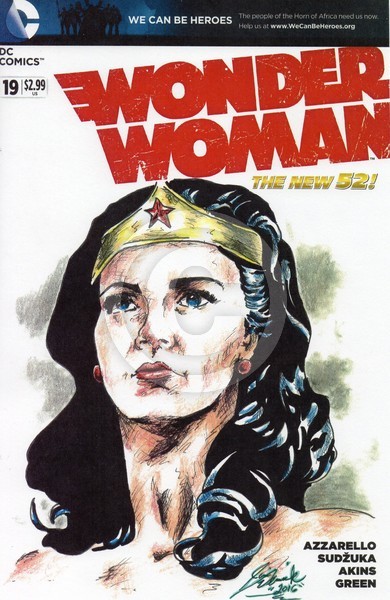 wonder woman  #2 cover