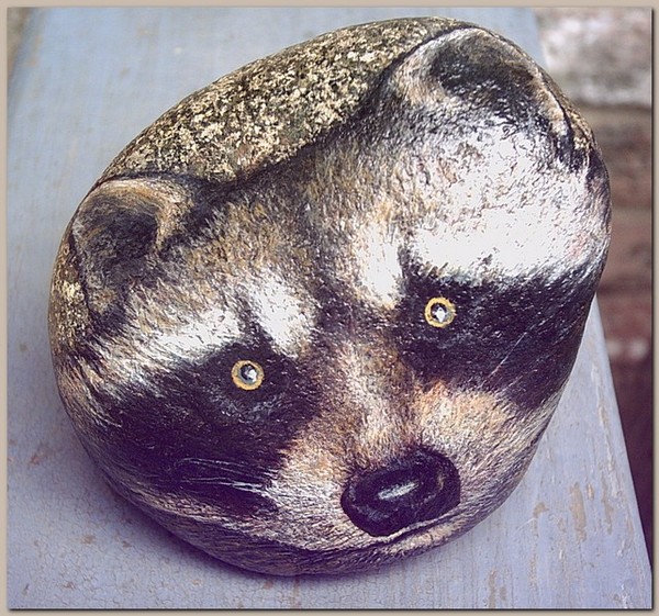 Raccoon Mask Spiritkeepers Stone